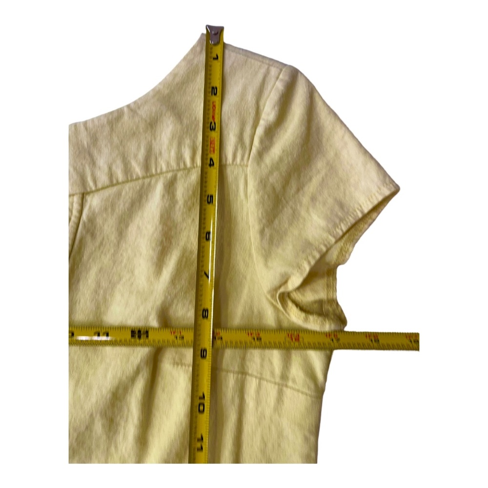 Linen Arizzo straight zipper back women's dress size medium - Picture 5 of 9